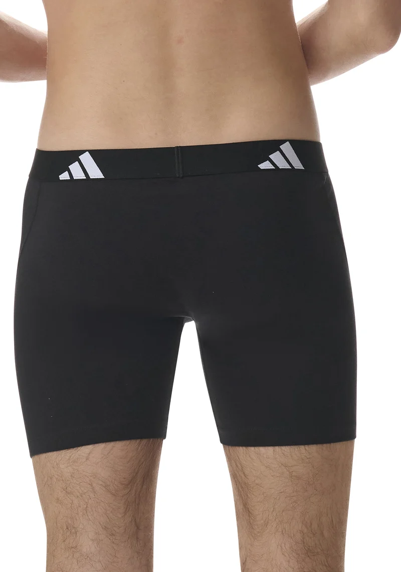 Enge Boxershorts 3er-Pack Schwarz/Blau - ADIDAS