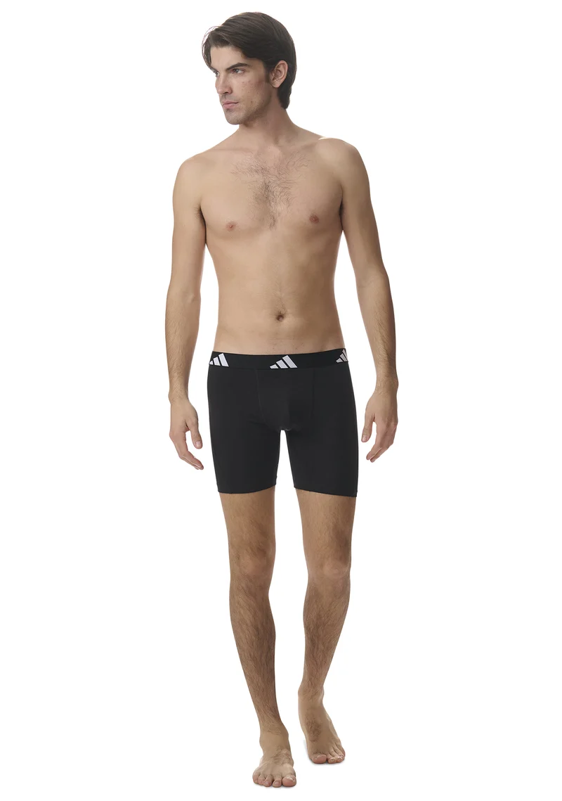 Enge Boxershorts 3er-Pack Schwarz/Blau - ADIDAS