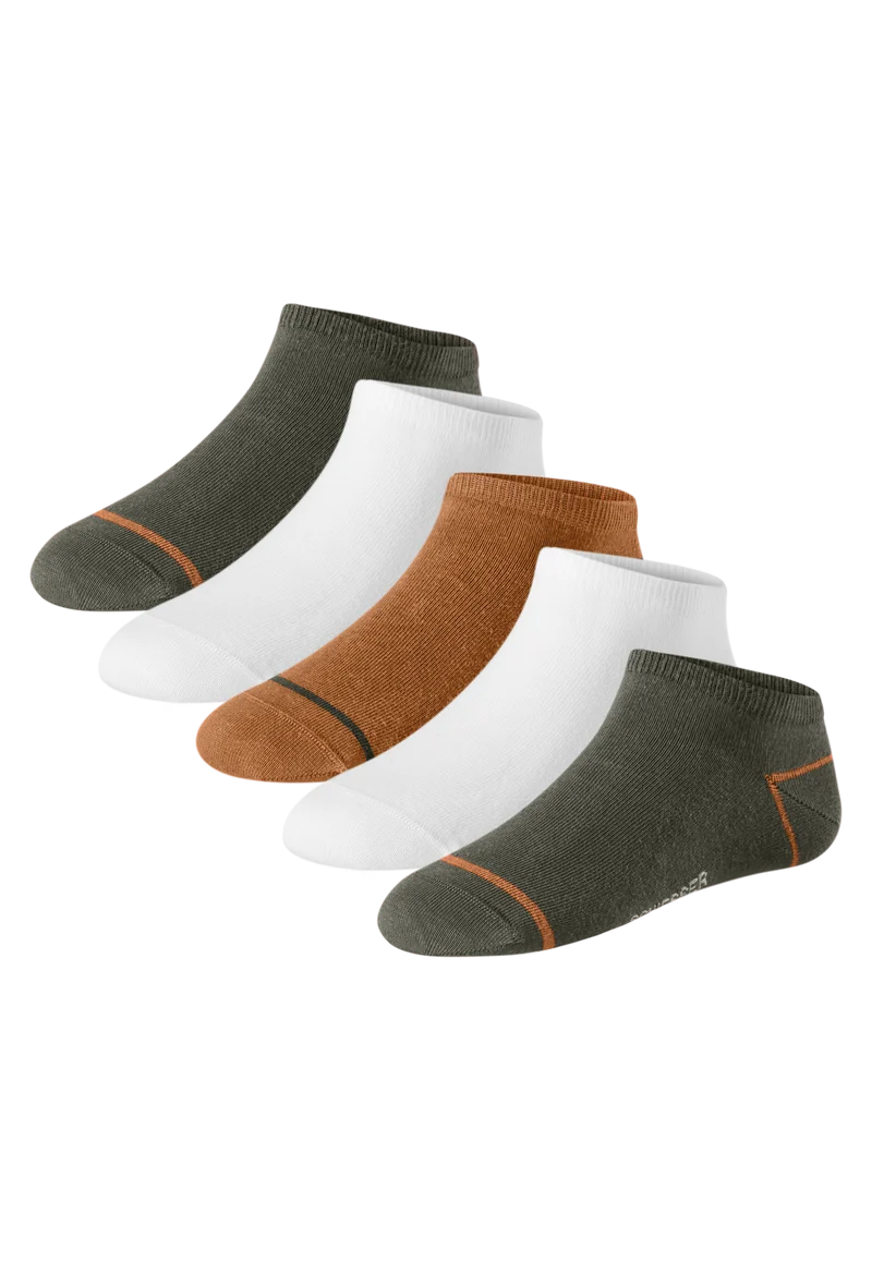 Sneakersocken Herren 5er-Pack Bunt - Fashion