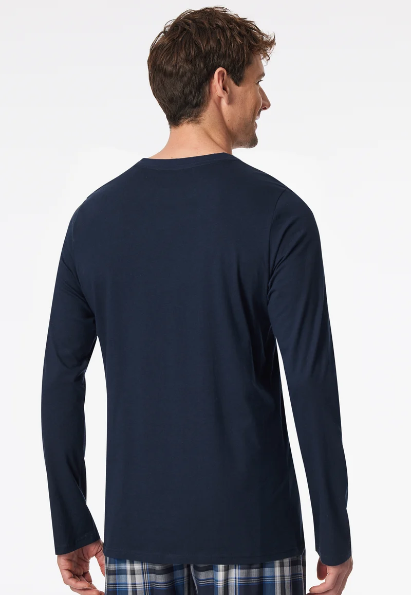 Shirt Dunkelblau - Mix+Relax
