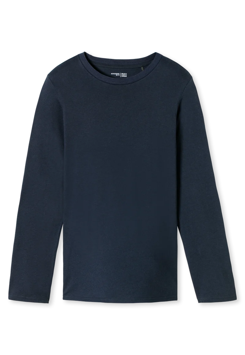 Shirt Dunkelblau - Mix+Relax