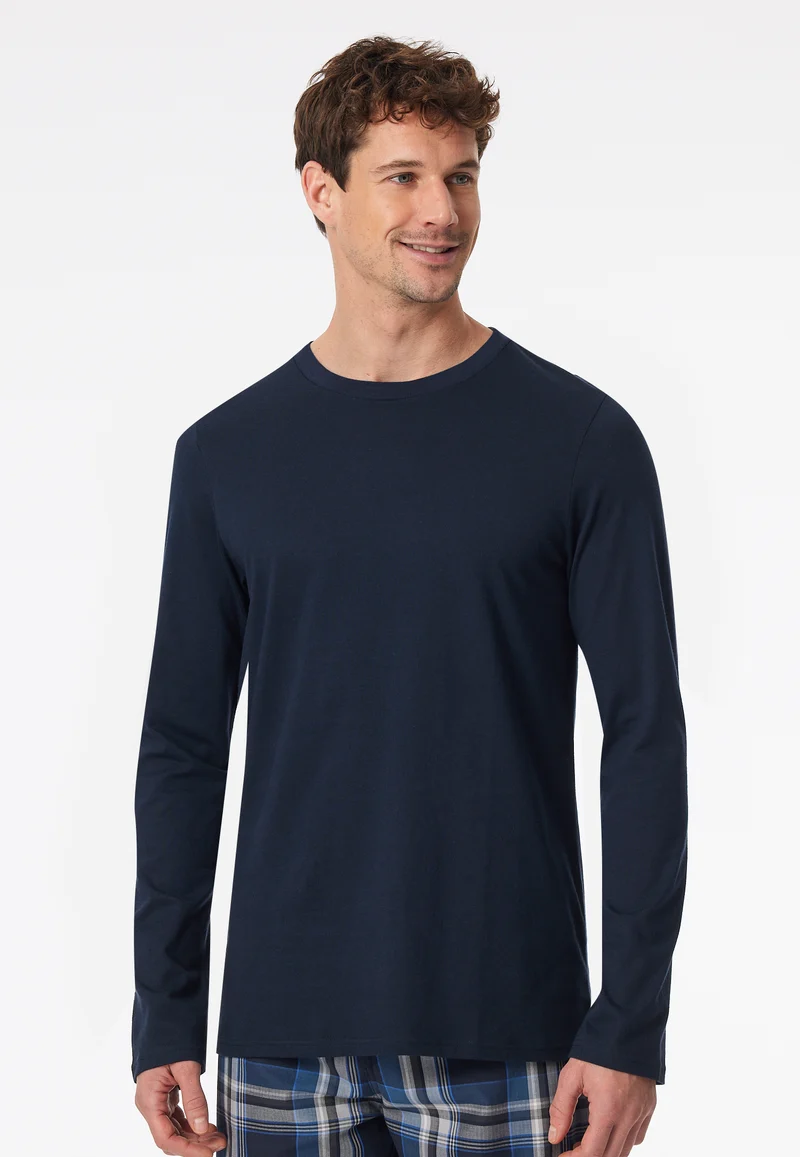 Shirt Dunkelblau - Mix+Relax