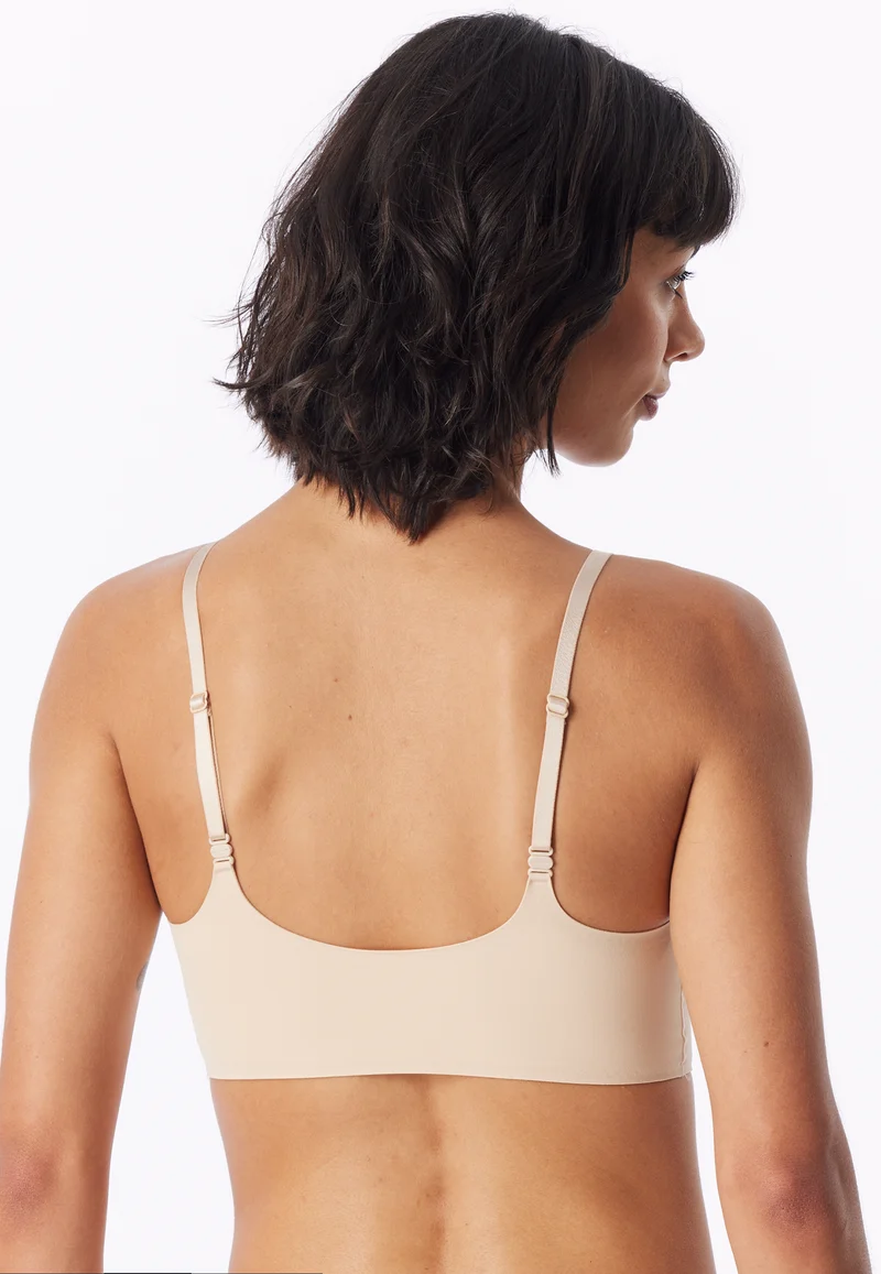 Bustier Seamless mit herausnehmbaren Pads Soft Beige - Invisble Soft