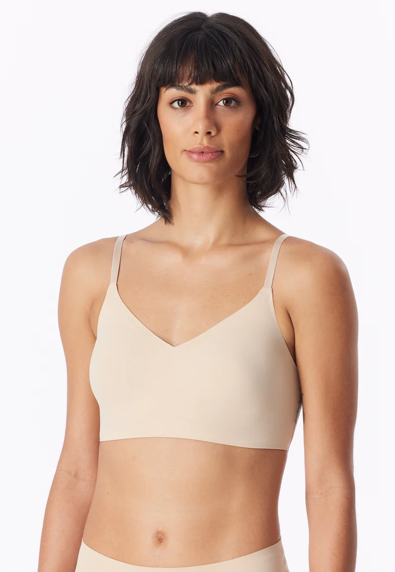 Bustier Seamless mit herausnehmbaren Pads Soft Beige - Invisble Soft