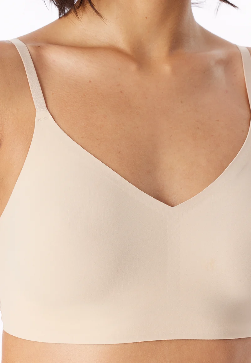 Bustier Seamless mit herausnehmbaren Pads Soft Beige - Invisble Soft