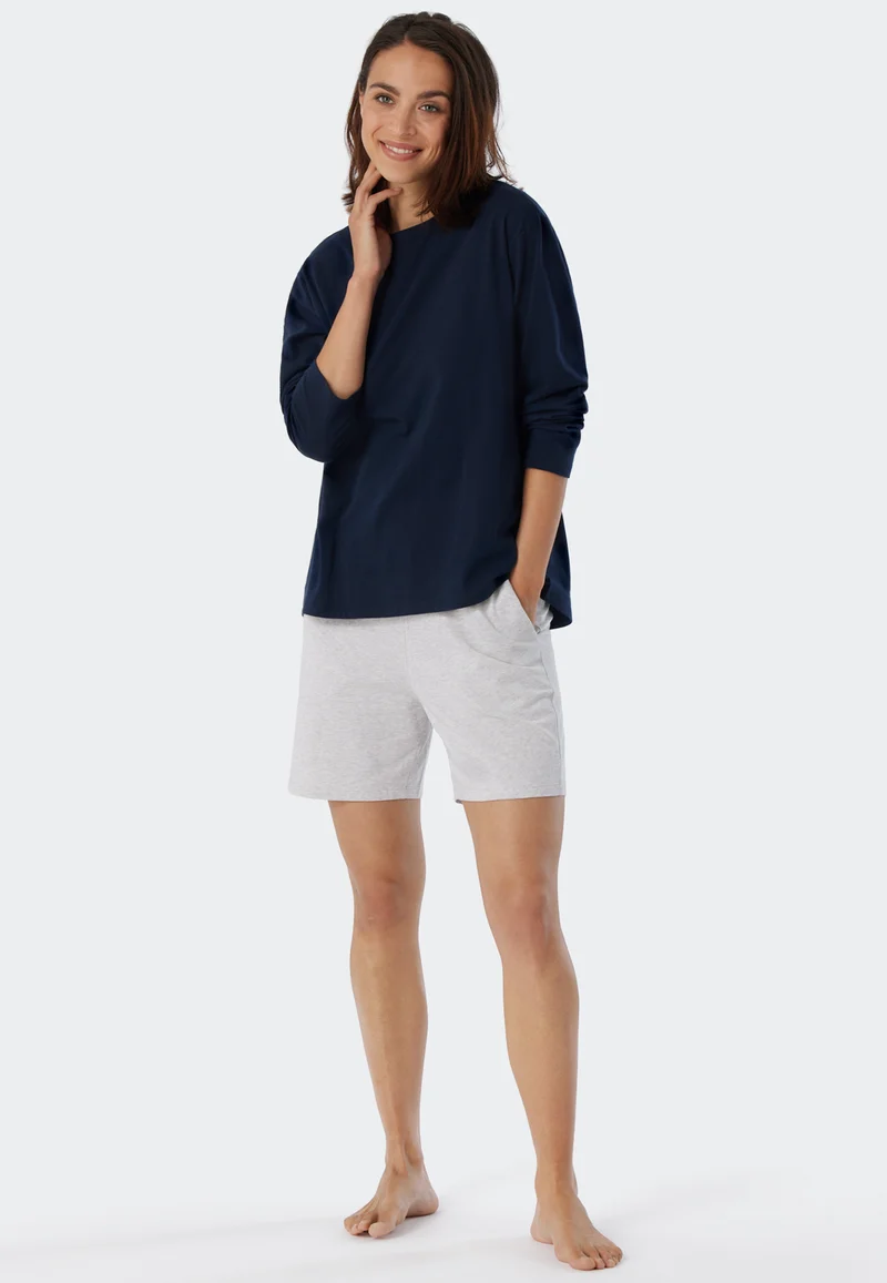 Shirt Dunkelblau - Mix+Relax