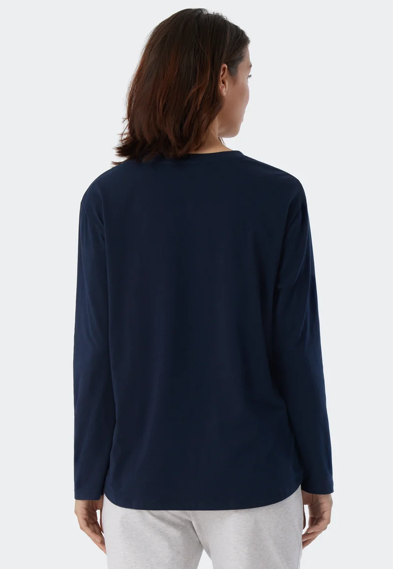 Shirt Dunkelblau - Mix+Relax