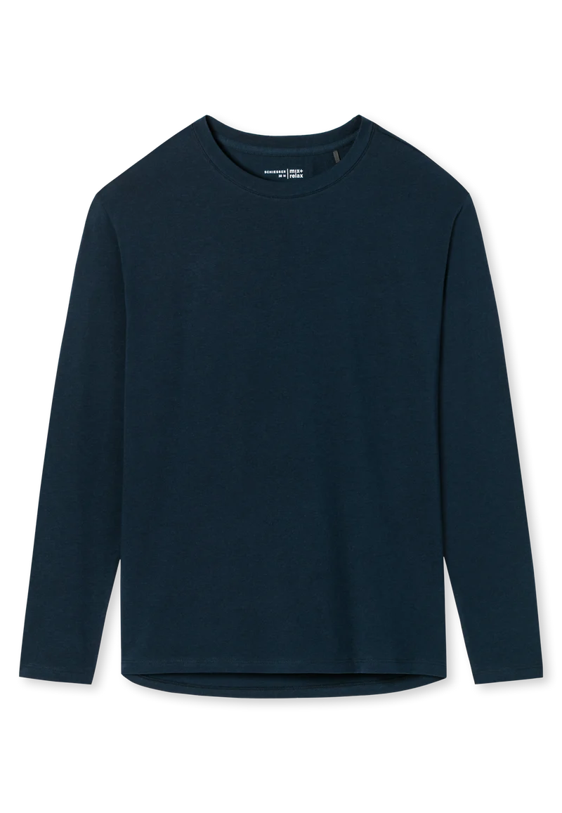 Shirt Dunkelblau - Mix+Relax