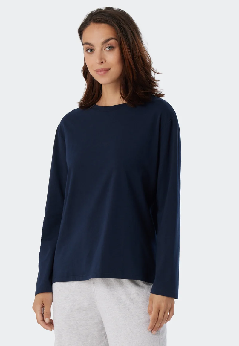 Shirt Dunkelblau - Mix+Relax