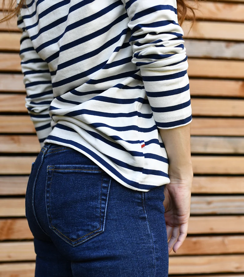 Marinière manches longues Femme - Intemporel