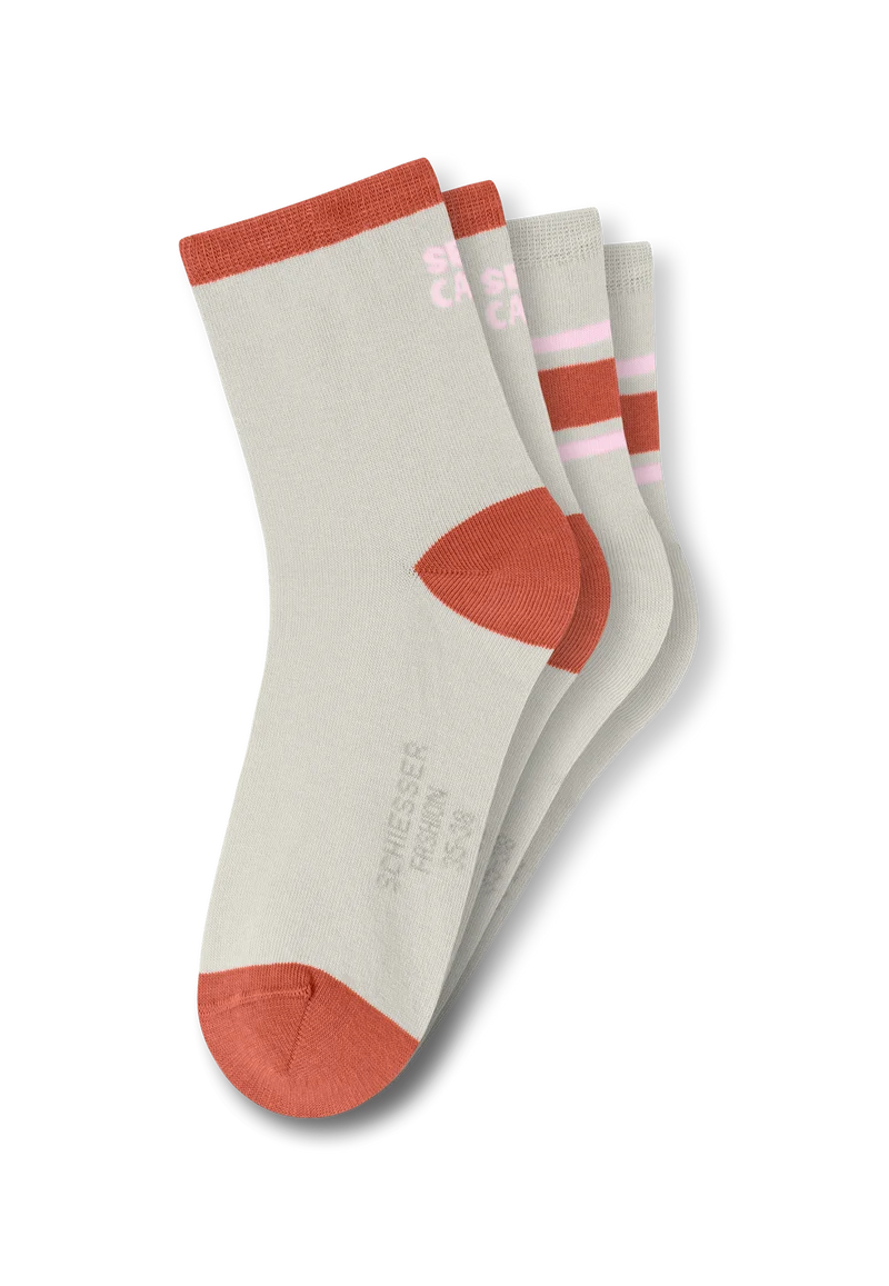 Socken Damen 2er-Pack Bunt - Fashion