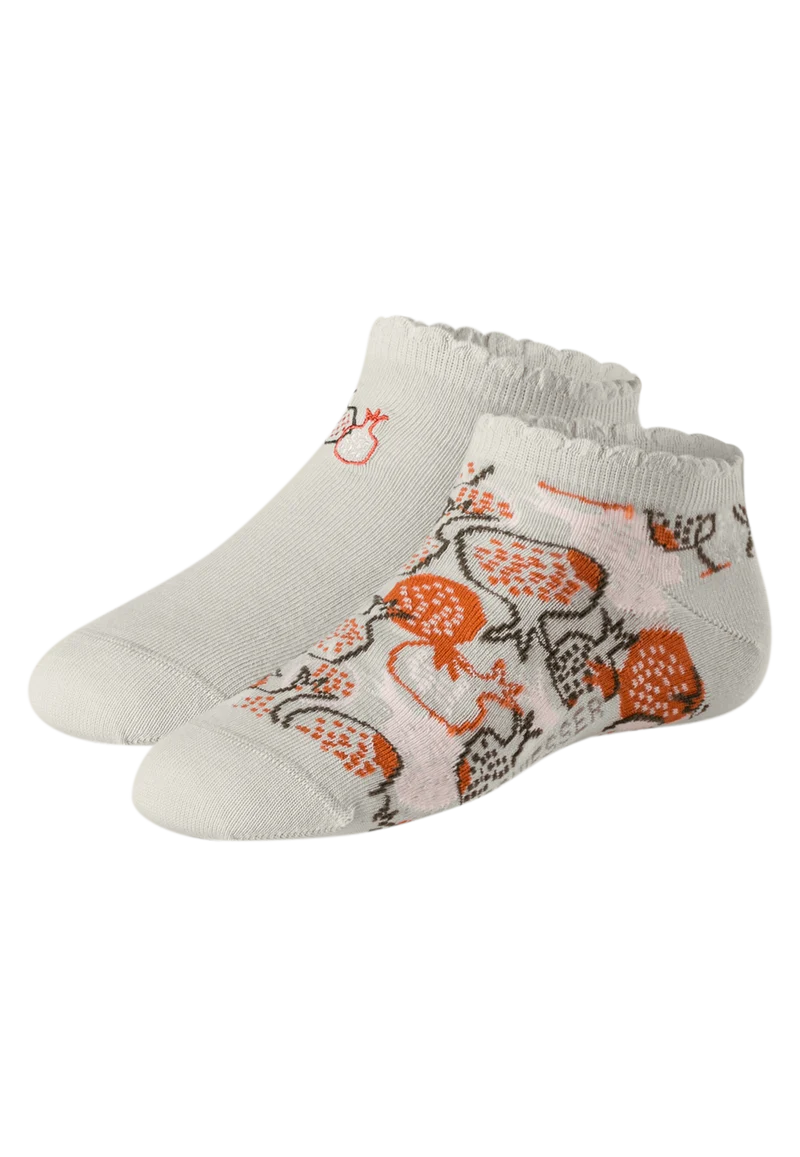 Sneakersocken Damen 2er-Pack Bunt - Fashion