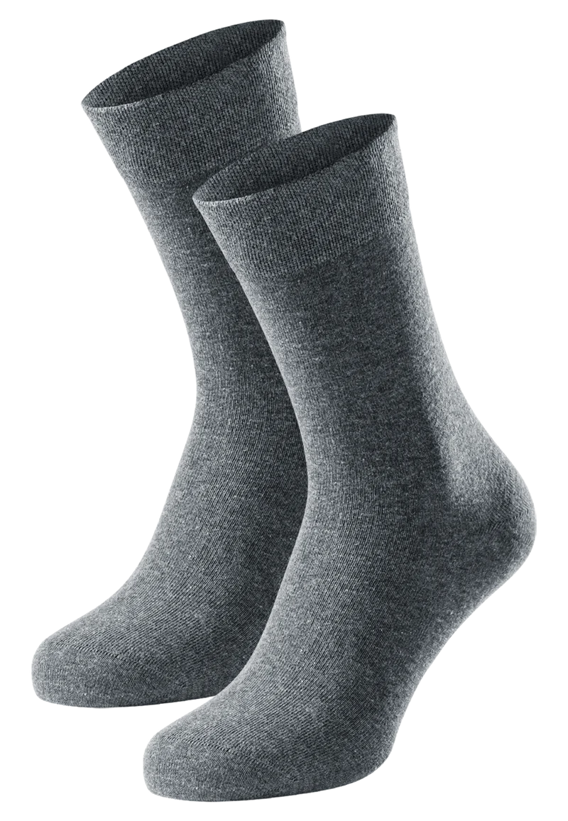 Socken Herren 2er-Pack Grau - 95/5