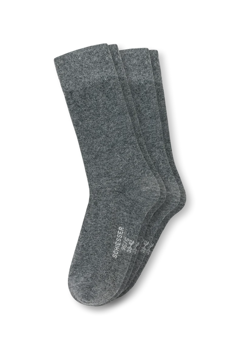 Socken Herren 2er-Pack Grau - 95/5