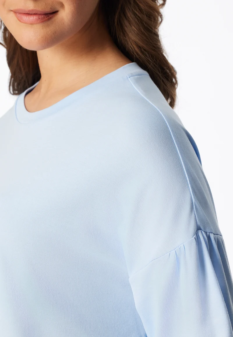 Schlafanzug Blau gemustert - Modern Nightwear