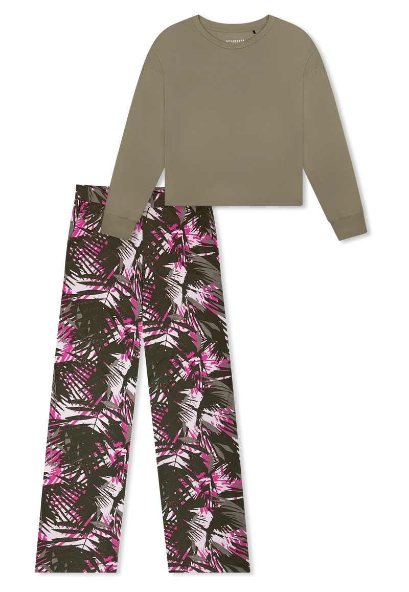 Schlafanzug Bunt gemustert - Modern Nightwear