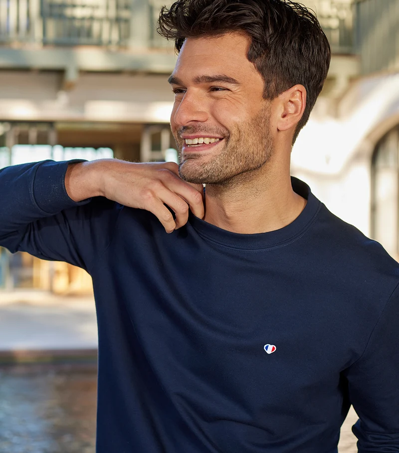 Sweat Homme Marine - Iconique