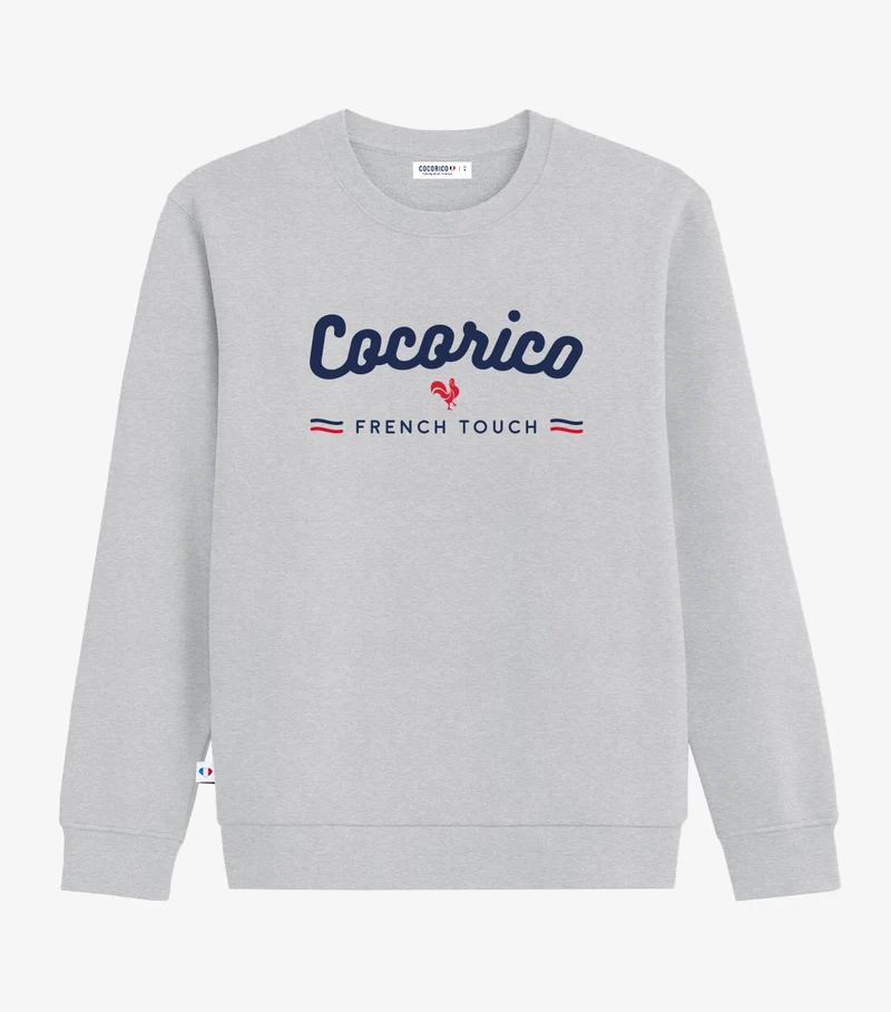 Sweat Homme Gris - French Touch
