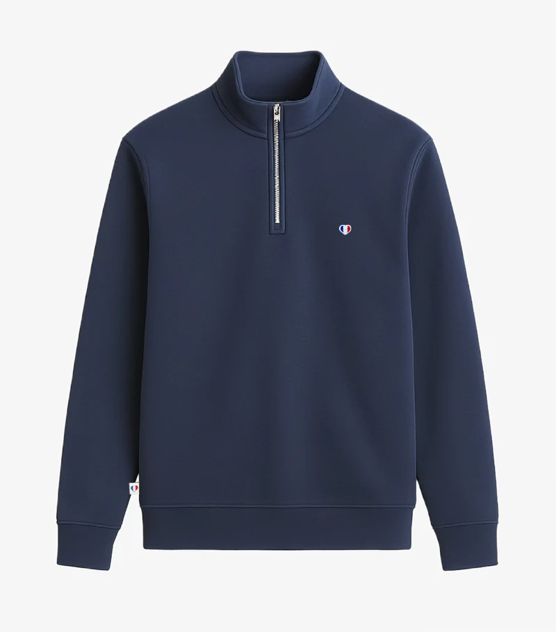 Sweat Camionneur Homme Marine - Iconique
