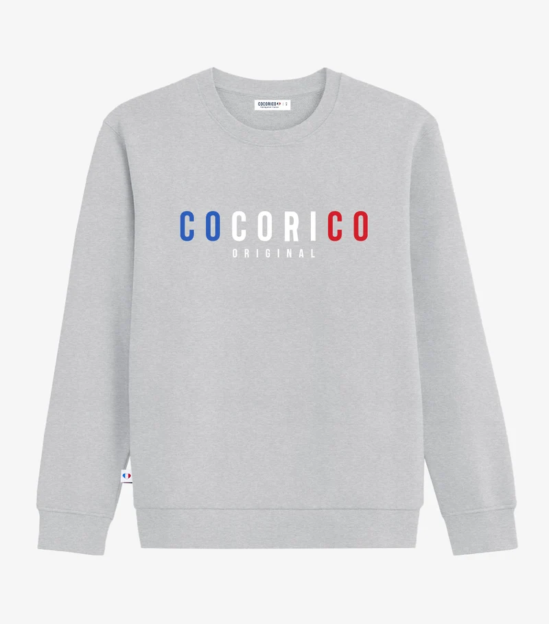 Sweat Homme Gris - Signature
