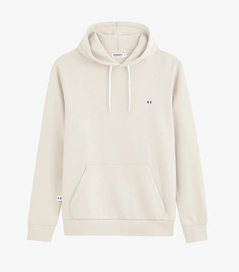 Sweat à capuche Homme Sable - Iconique