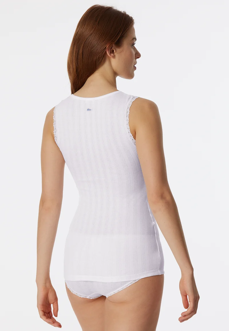 Tank Top Weiss - Revival Agathe