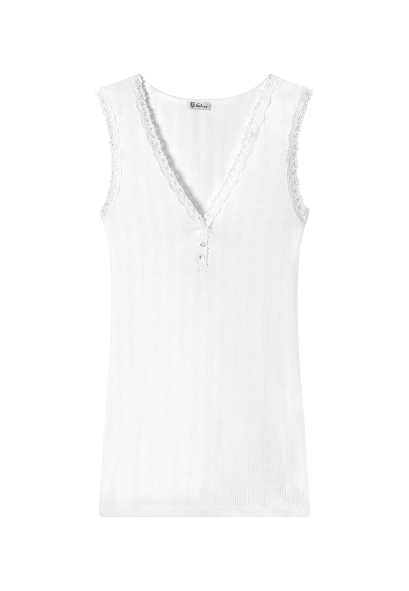 Tank Top Weiss - Revival Agathe