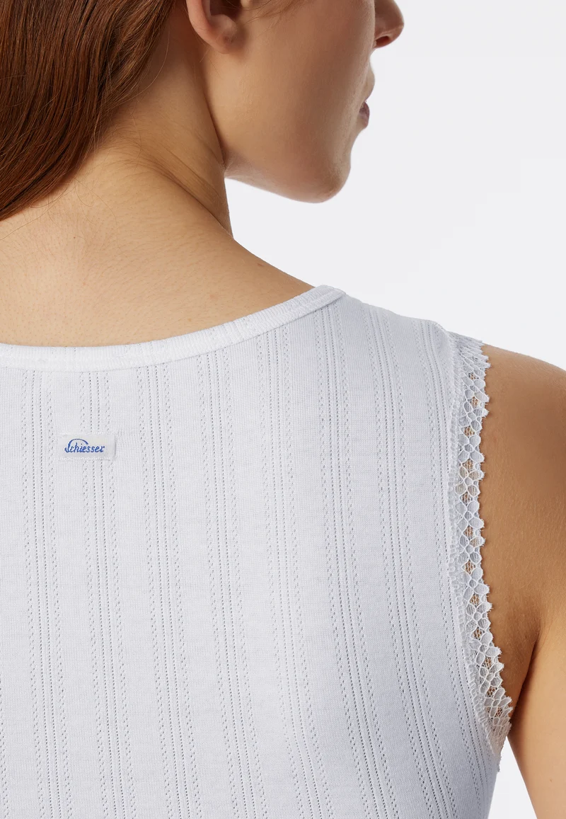 Tank Top Weiss - Revival Agathe