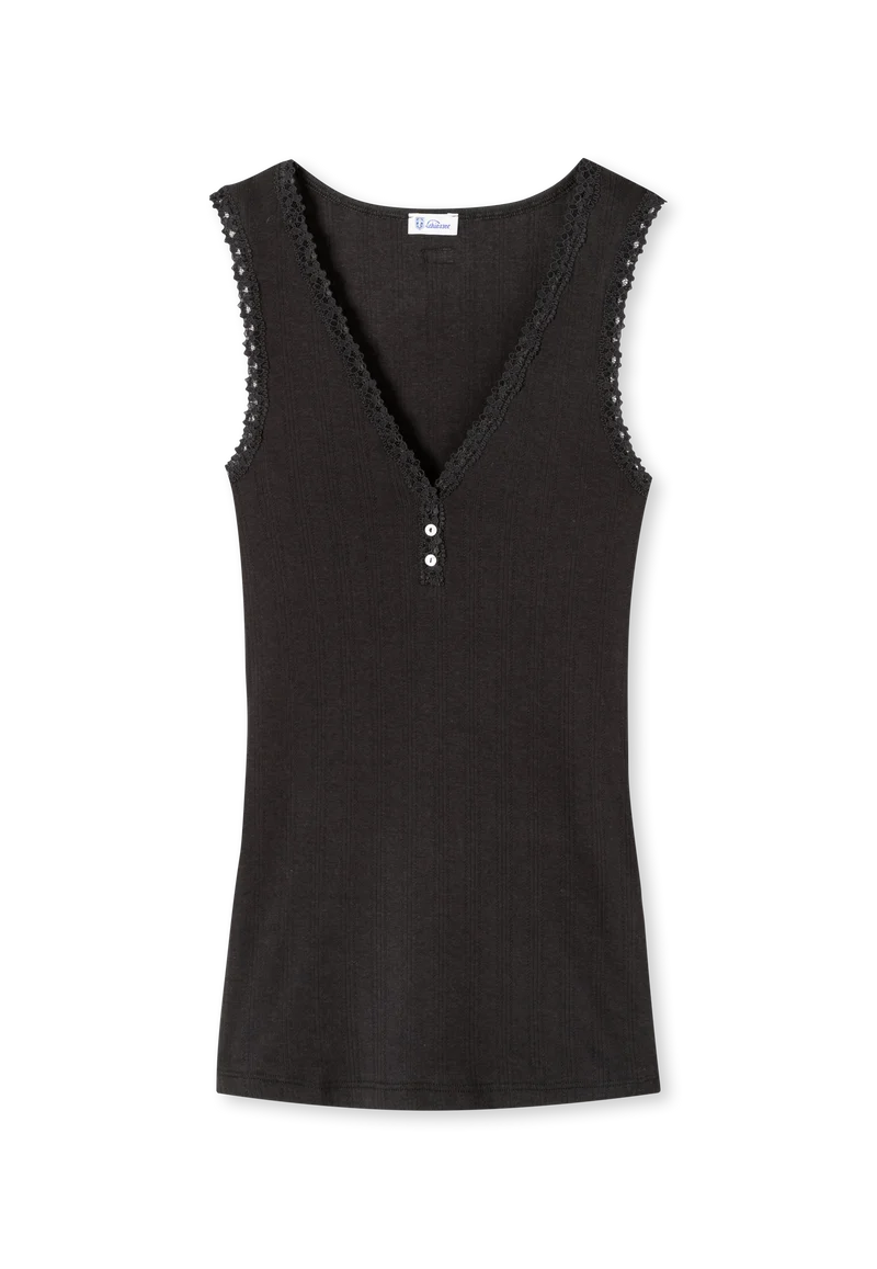 Tank Top Schwarz - Revival Agathe