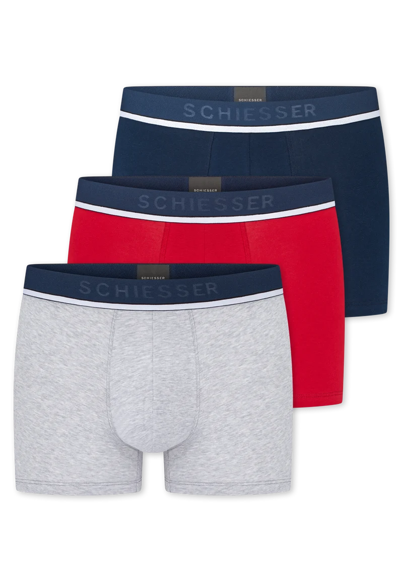 Enge Boxershorts 3er-Pack Bunt - 95/5