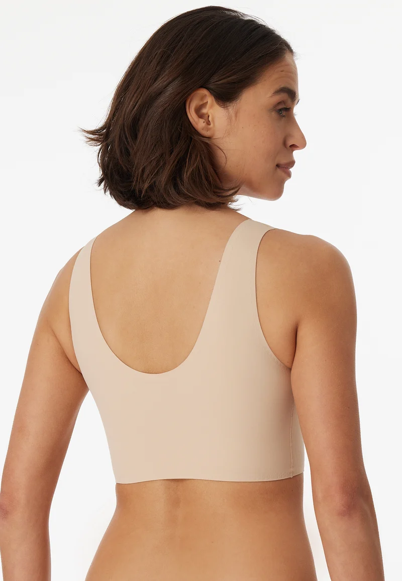 Bustier Seamless mit herausnehmbaren Pads Soft Beige - Invisble Soft