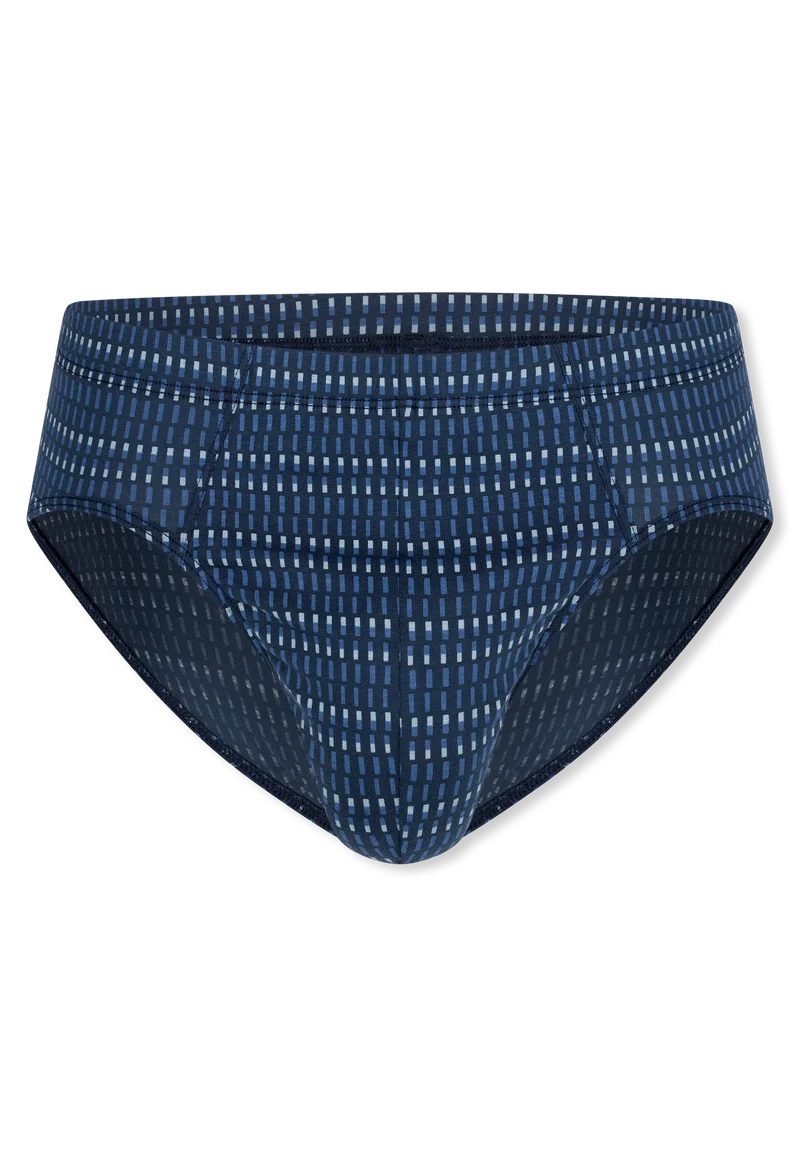 Slip Blau gemustert - 95/5