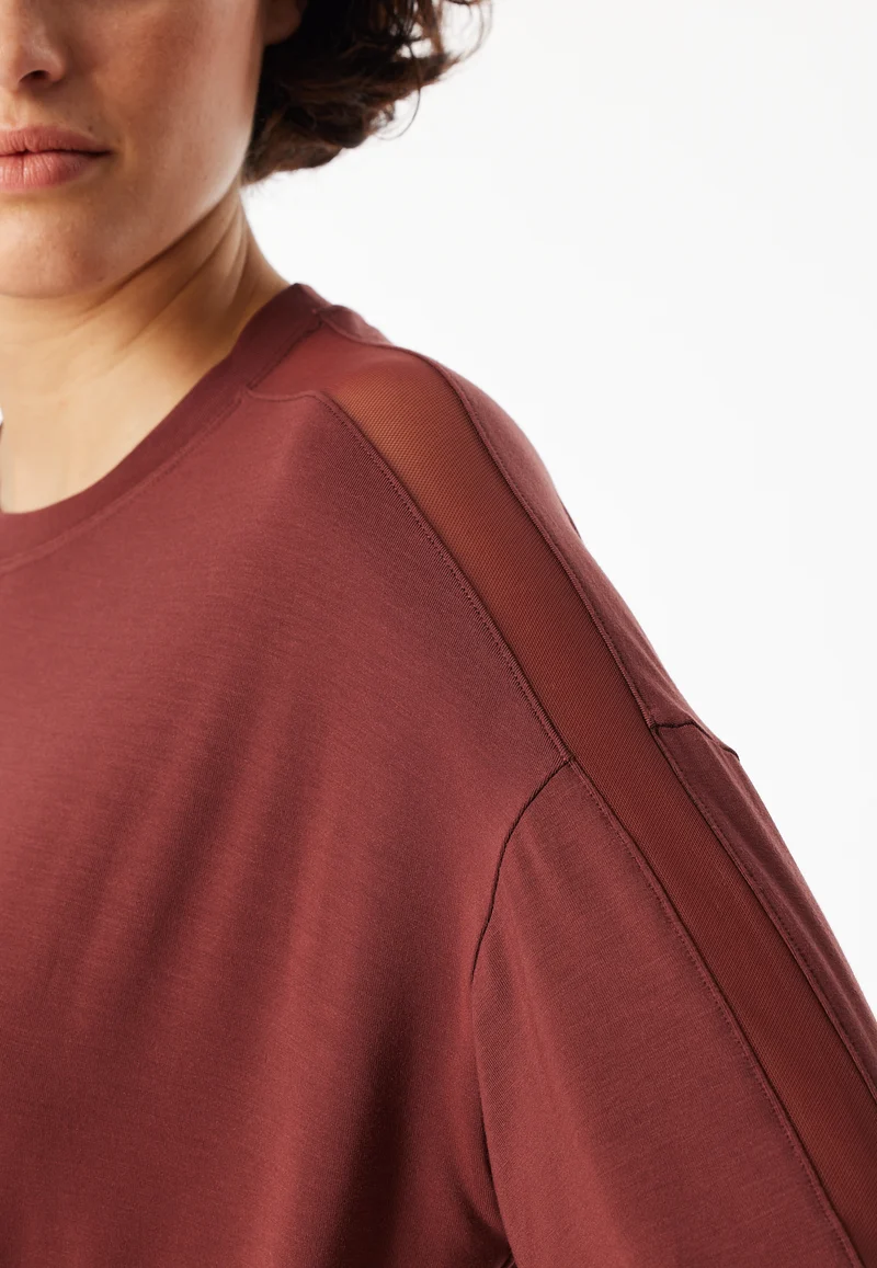 Shirt Bordeaux - Mix+Relax
