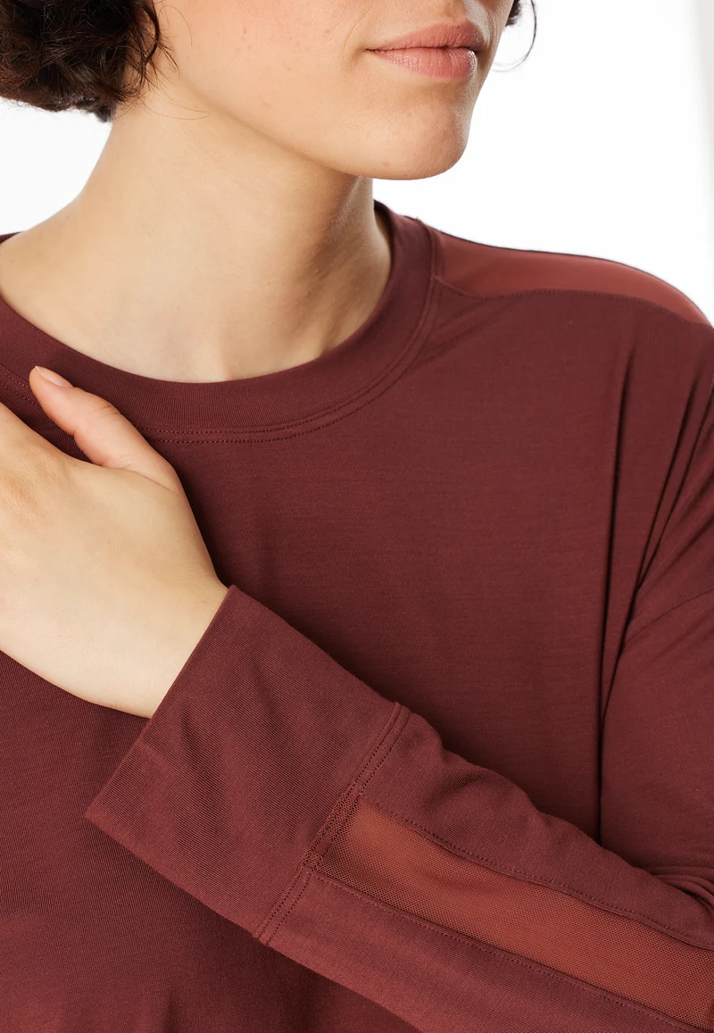 Shirt Bordeaux - Mix+Relax