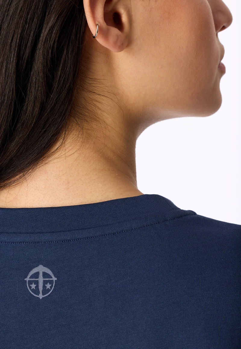 T-Shirt Blau - Mix+Relax