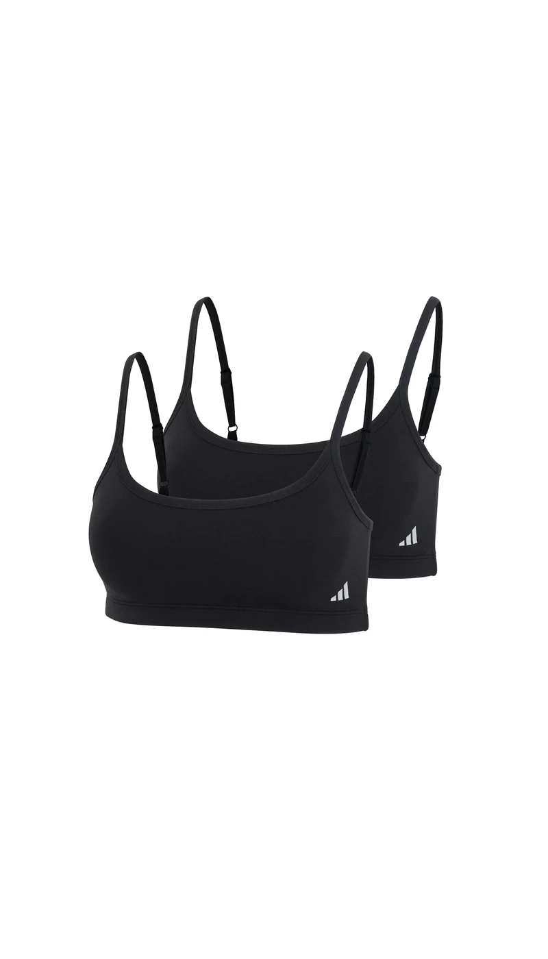 Bustier 2er-Pack Schwarz - ADIDAS