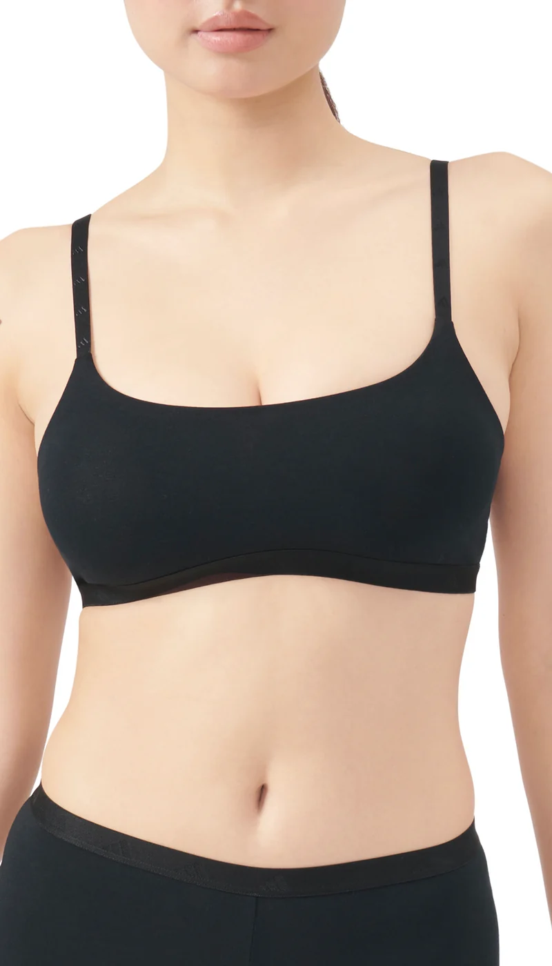 Bustier mit herausnehmbaren Pads Schwarz - ADIDAS