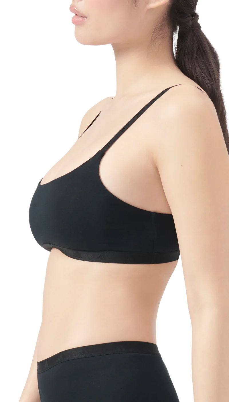 Bustier mit herausnehmbaren Pads Schwarz - ADIDAS