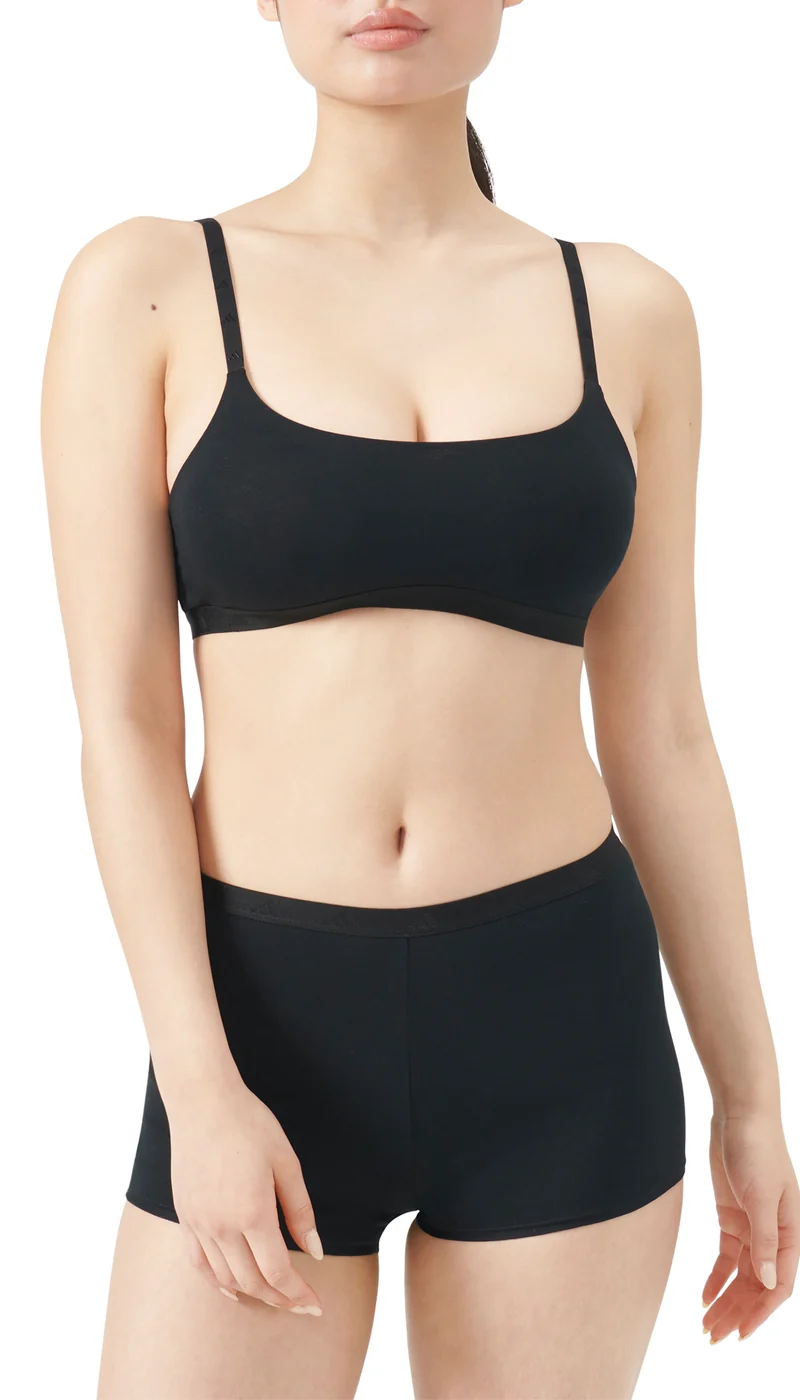 Bustier mit herausnehmbaren Pads Schwarz - ADIDAS