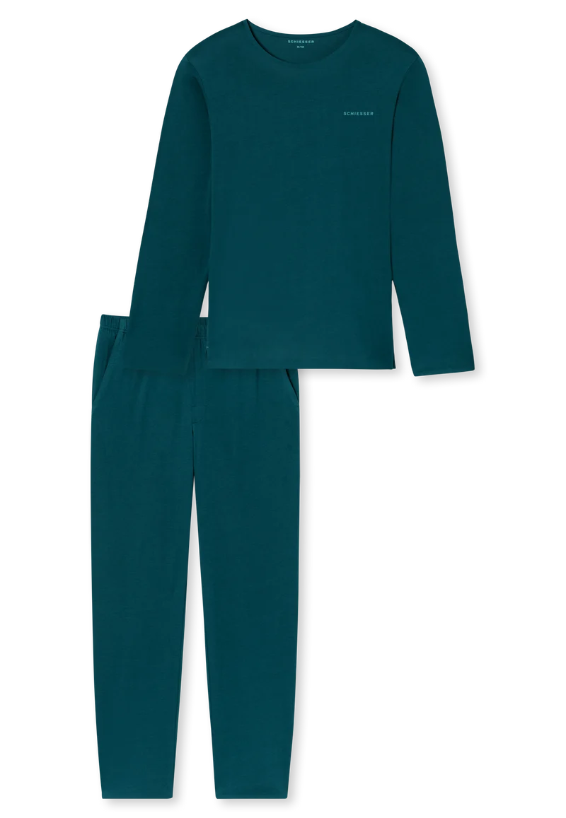 Schlafanzug Petrol - Modern Bonded