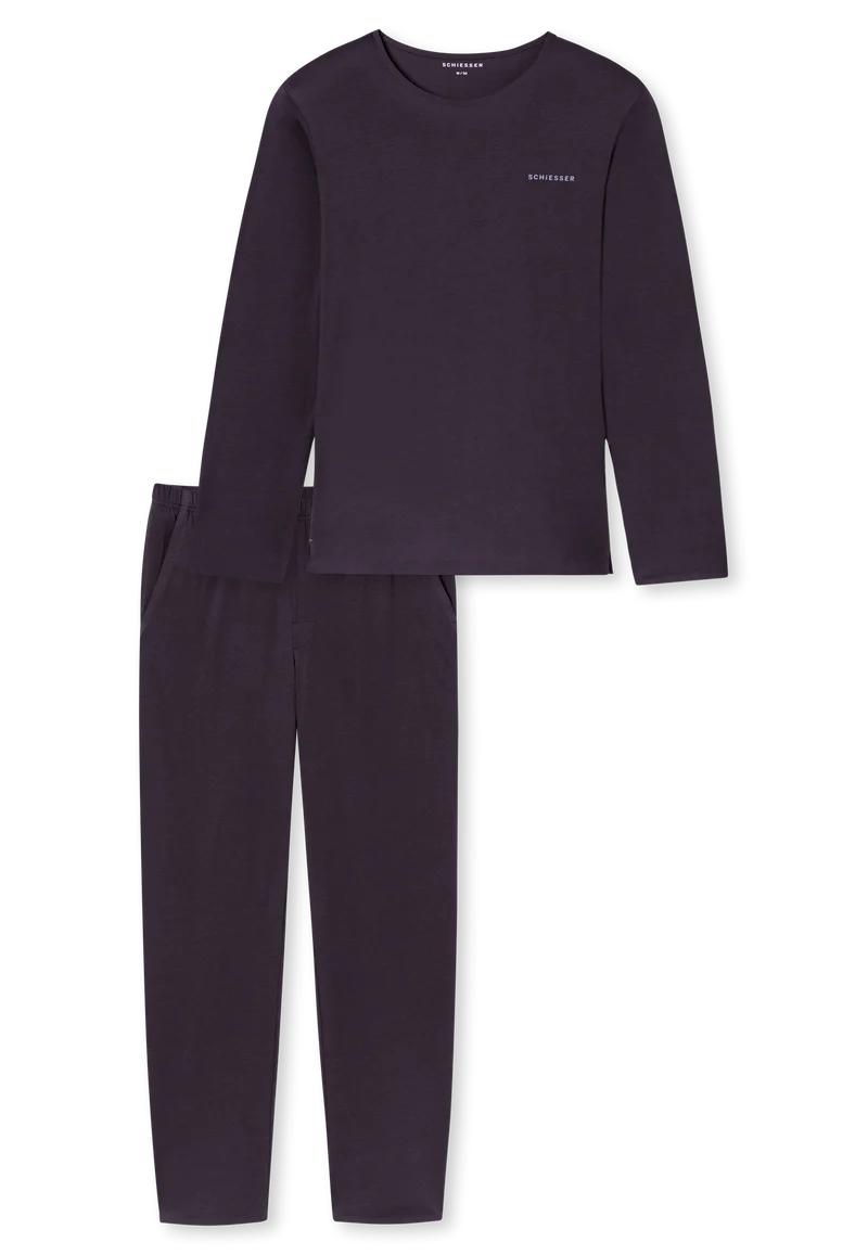 Schlafanzug Anthrazit - Modern Bonded