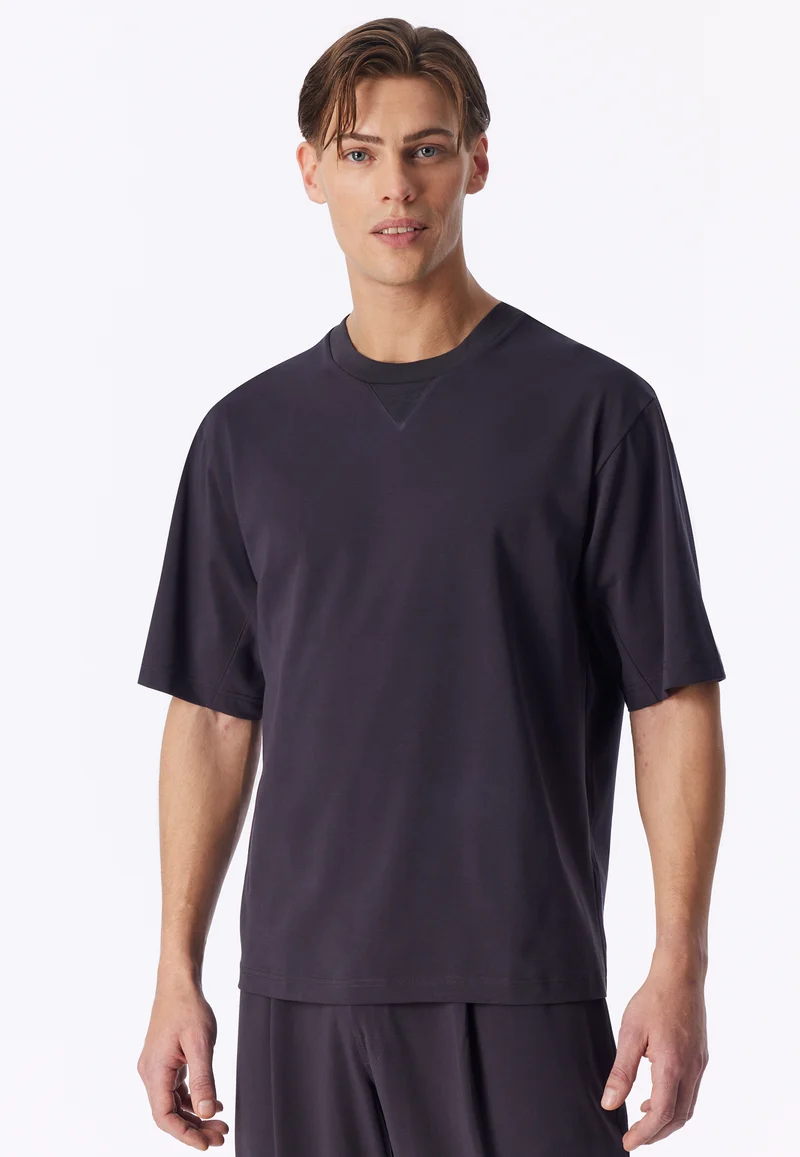 T-Shirt Anthrazit - Mix+Relax