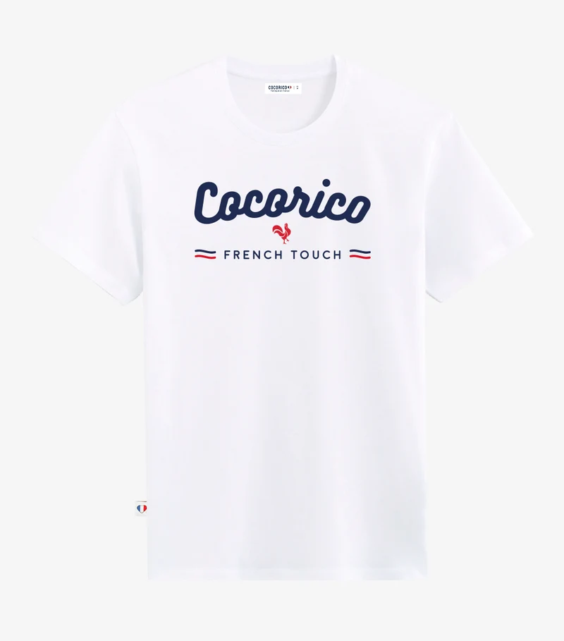 T-shirt Homme Blanc - French Touch