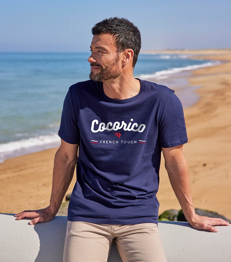 T-shirt Homme Marine - French Touch