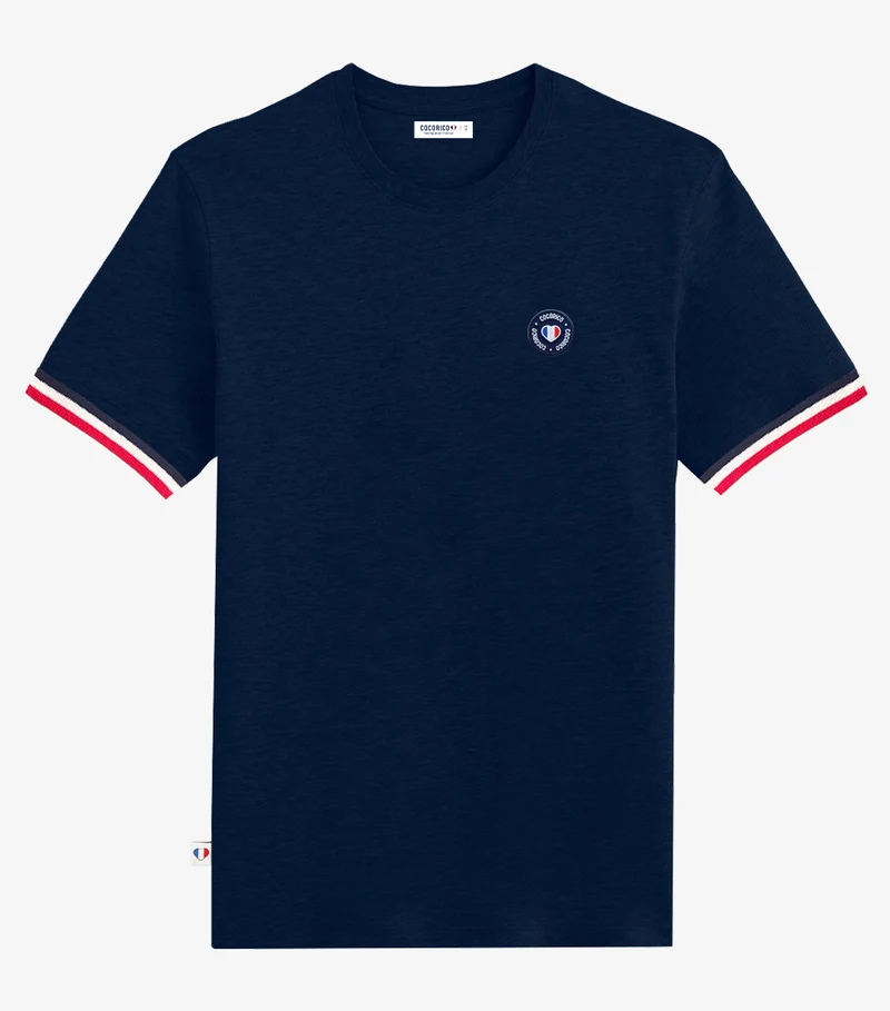 T-shirt Homme Supporter Marine - Blason