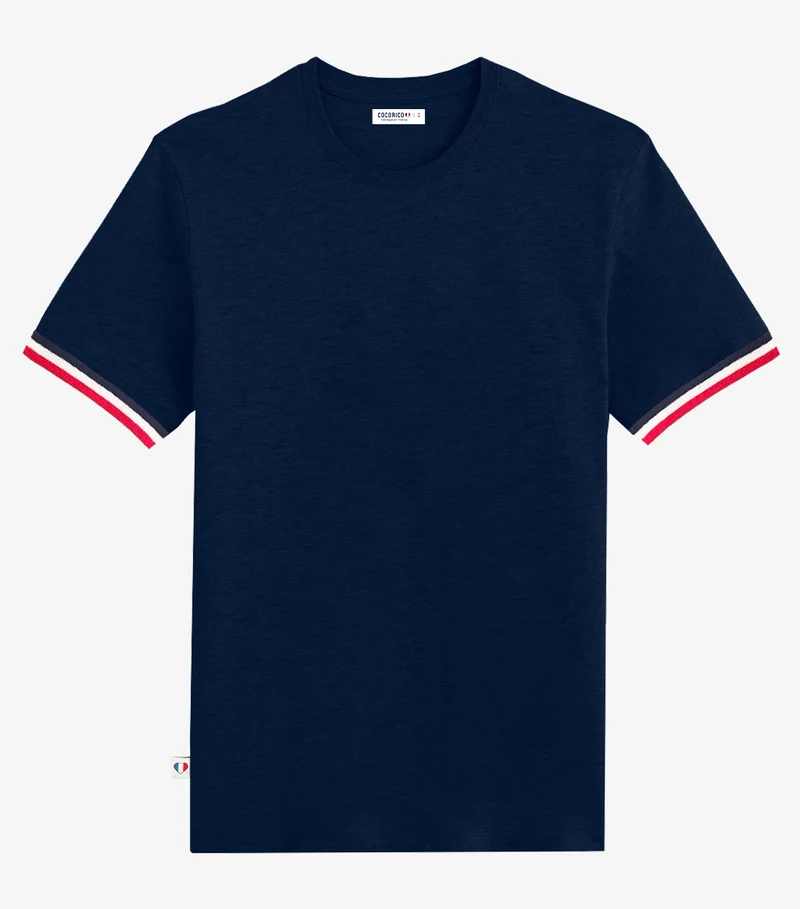 T-shirt Homme Supporter Marine - Intemporel