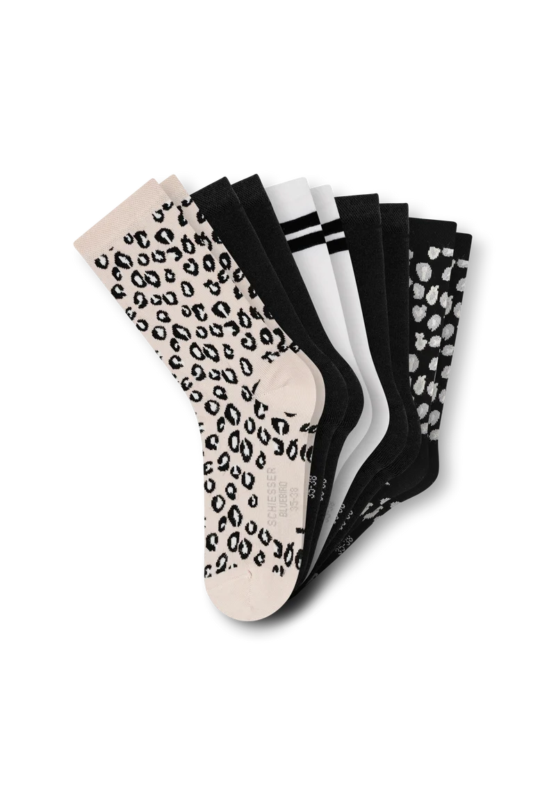 Socken Damen 5er-Pack Bunt - Bluebird