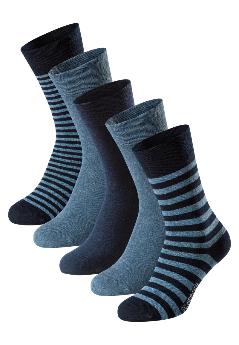 Socken Herren 5er-Pack Bunt - Bluebird