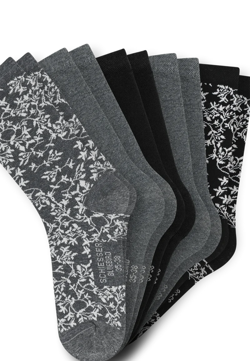 Socken Damen 5er-Pack Bunt - Bluebird