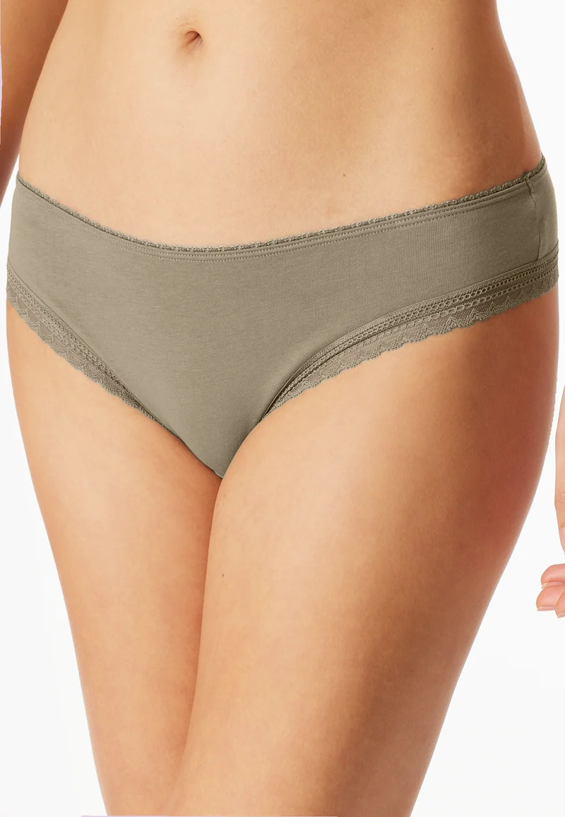 Brazilian Slip mit Spitze 3er-Pack Bunt - Modern Multipacks